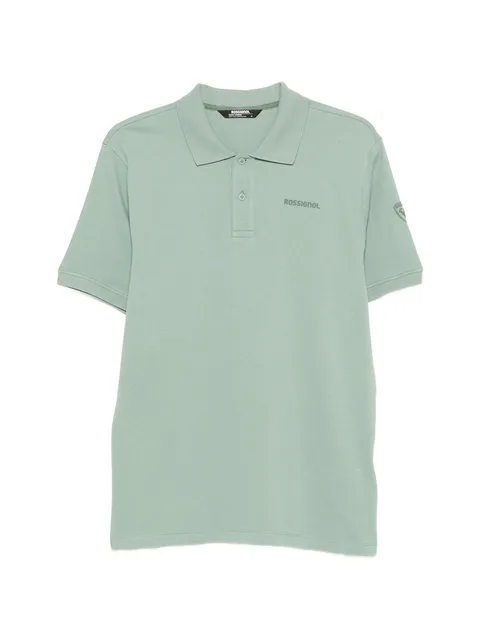 logo-detail polo shirt