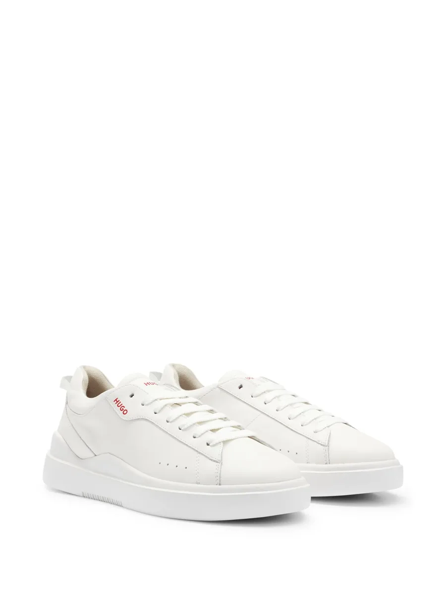 logo-print panelled sneakers 3