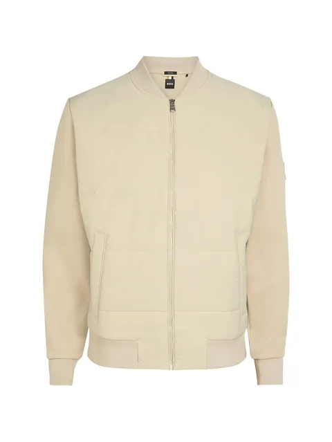 zip-up bomber jacket