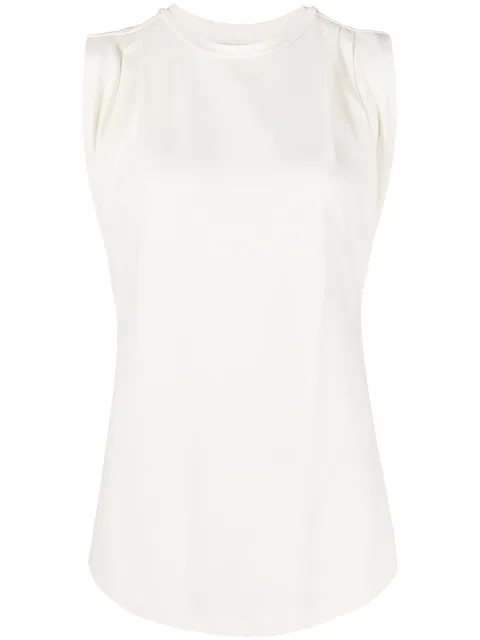 pleat-detailing tank top