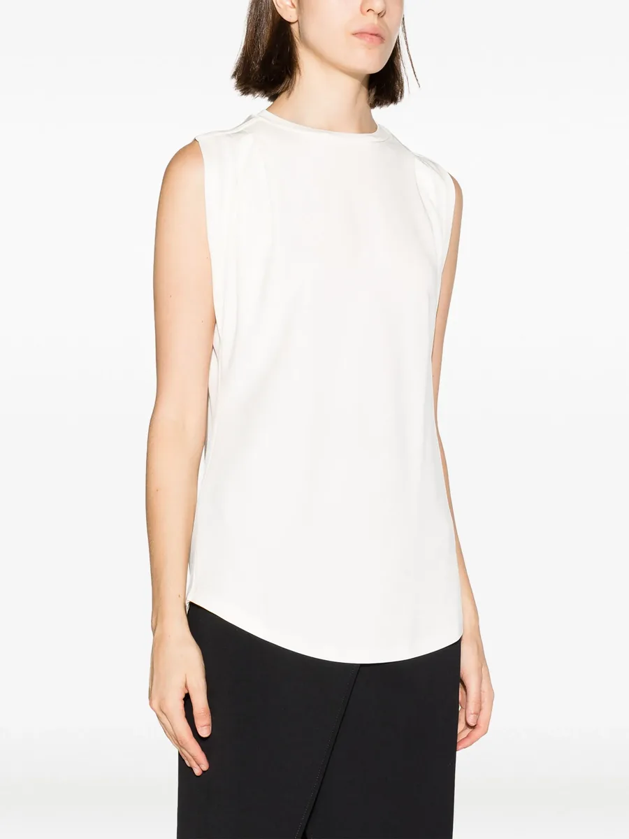 pleat-detailing tank top 6