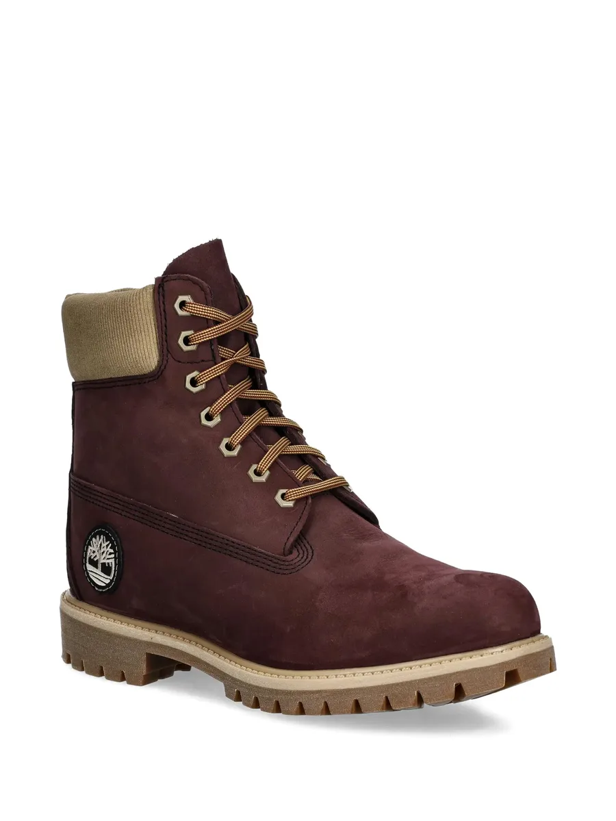 ботинки на шнуровке с нашивкой-логотипом 3