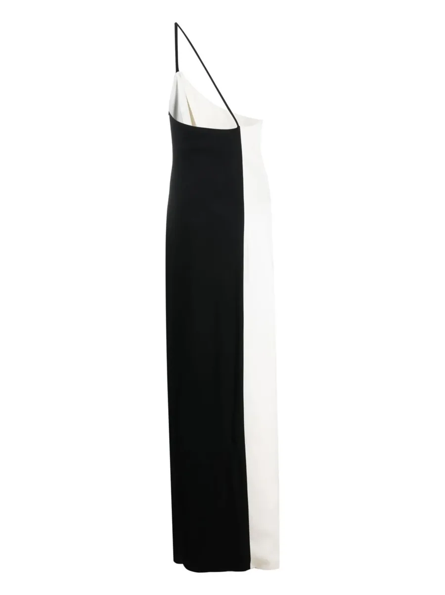 silk-blend pencil dress 4