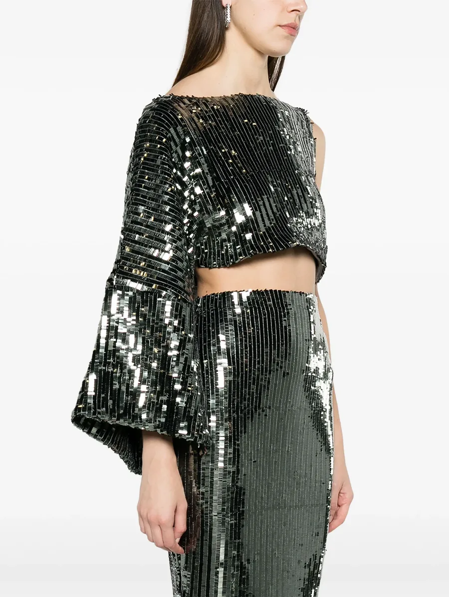 sequinned asymmetric top 6