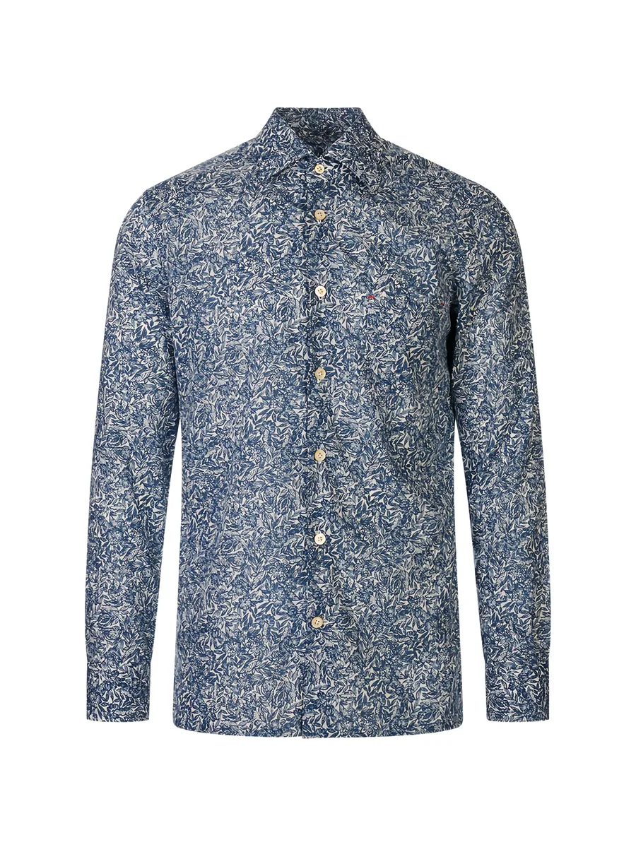 floral-print long-sleeve shirt 2