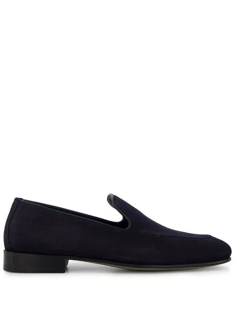Truro crosta suede loafers