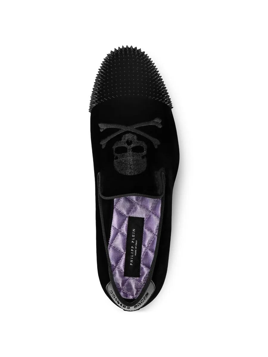 skull-motif loafers 6