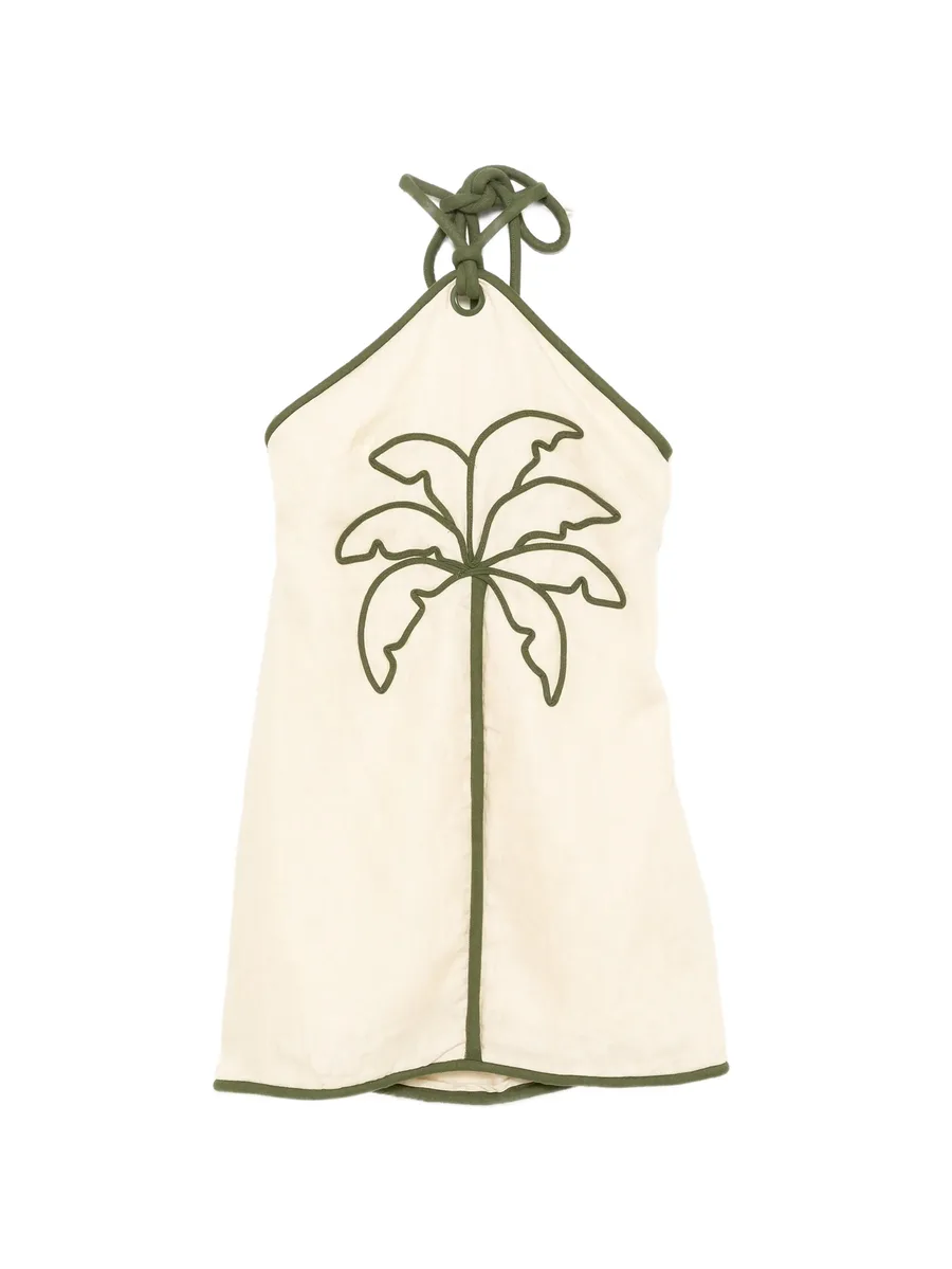 платье мини с вышивкой 2