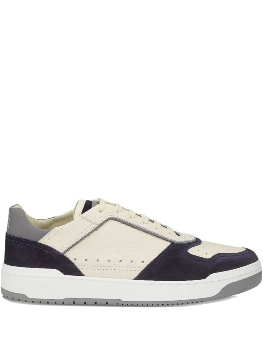 round-toe lace-up sneakers 2