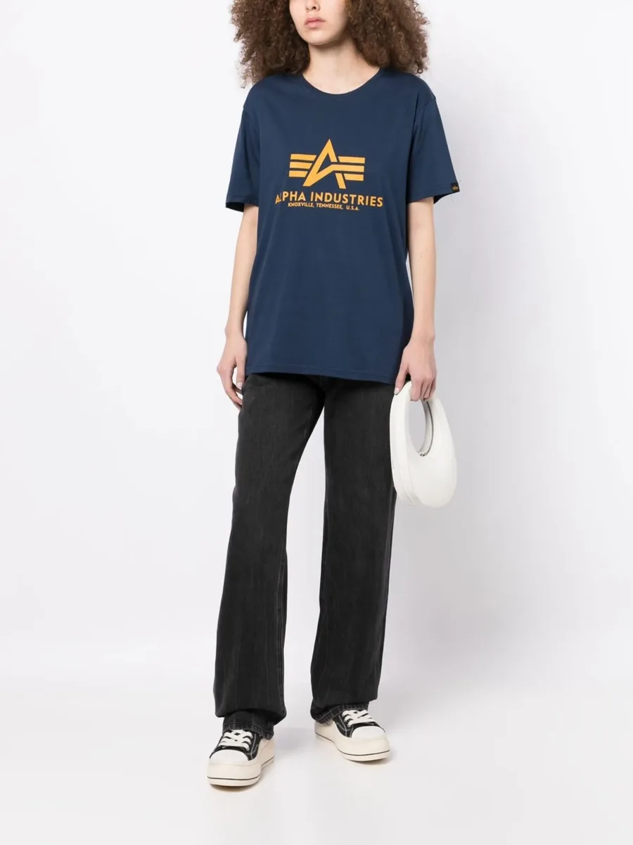 logo-print detail T-shirt 3