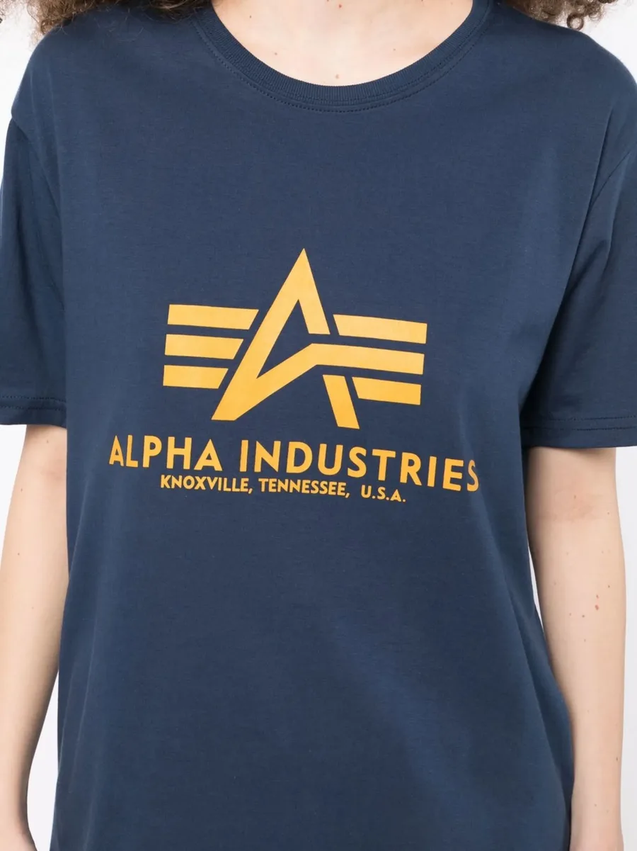 logo-print detail T-shirt 10