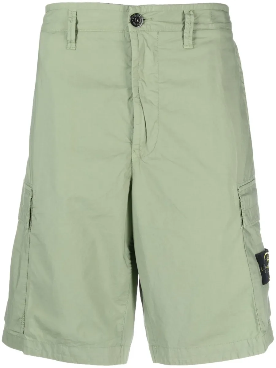side logo-patch bermuda shorts 2