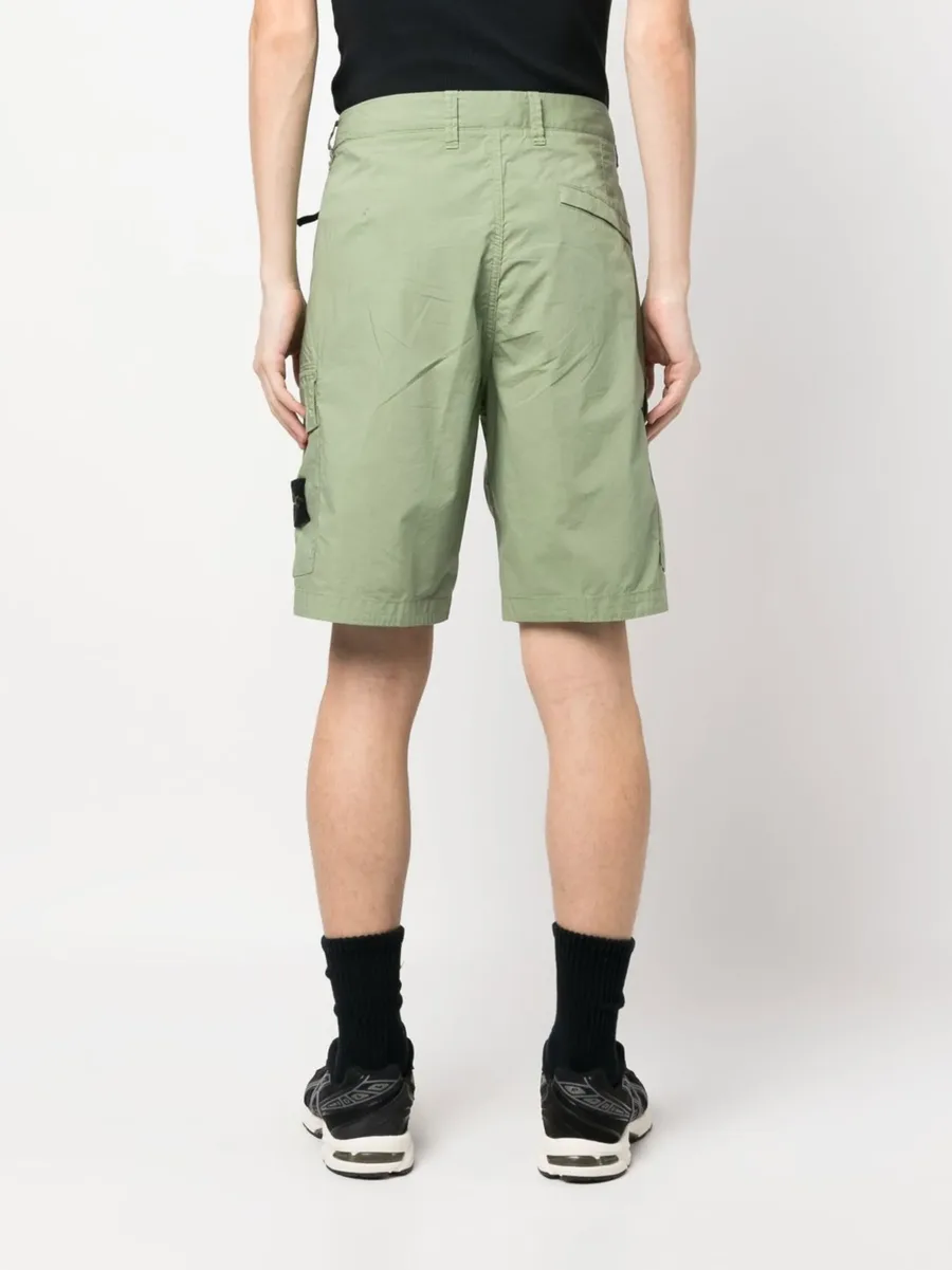 side logo-patch bermuda shorts 8