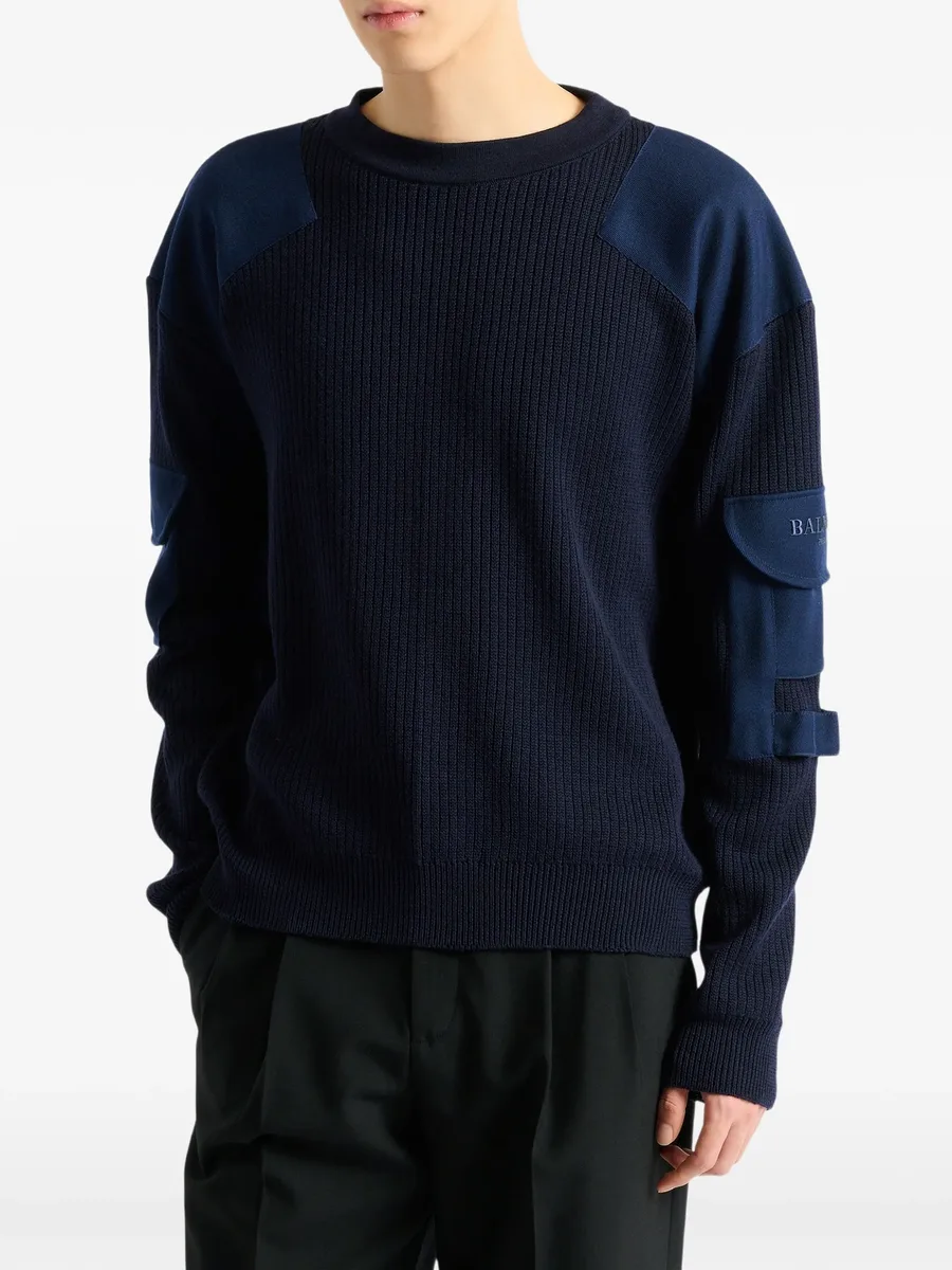 шерстяной джемпер Balmain 7