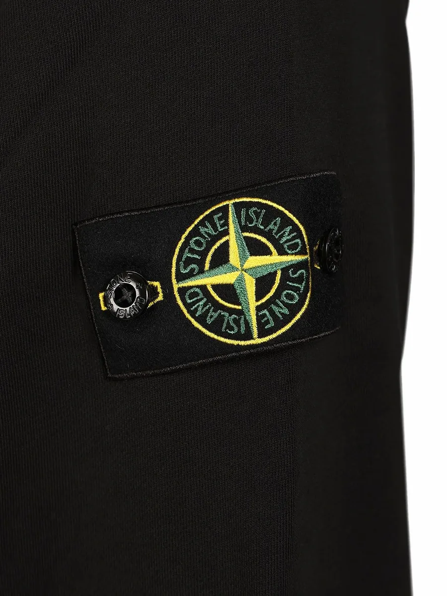 logo-patch button-up sweater 7