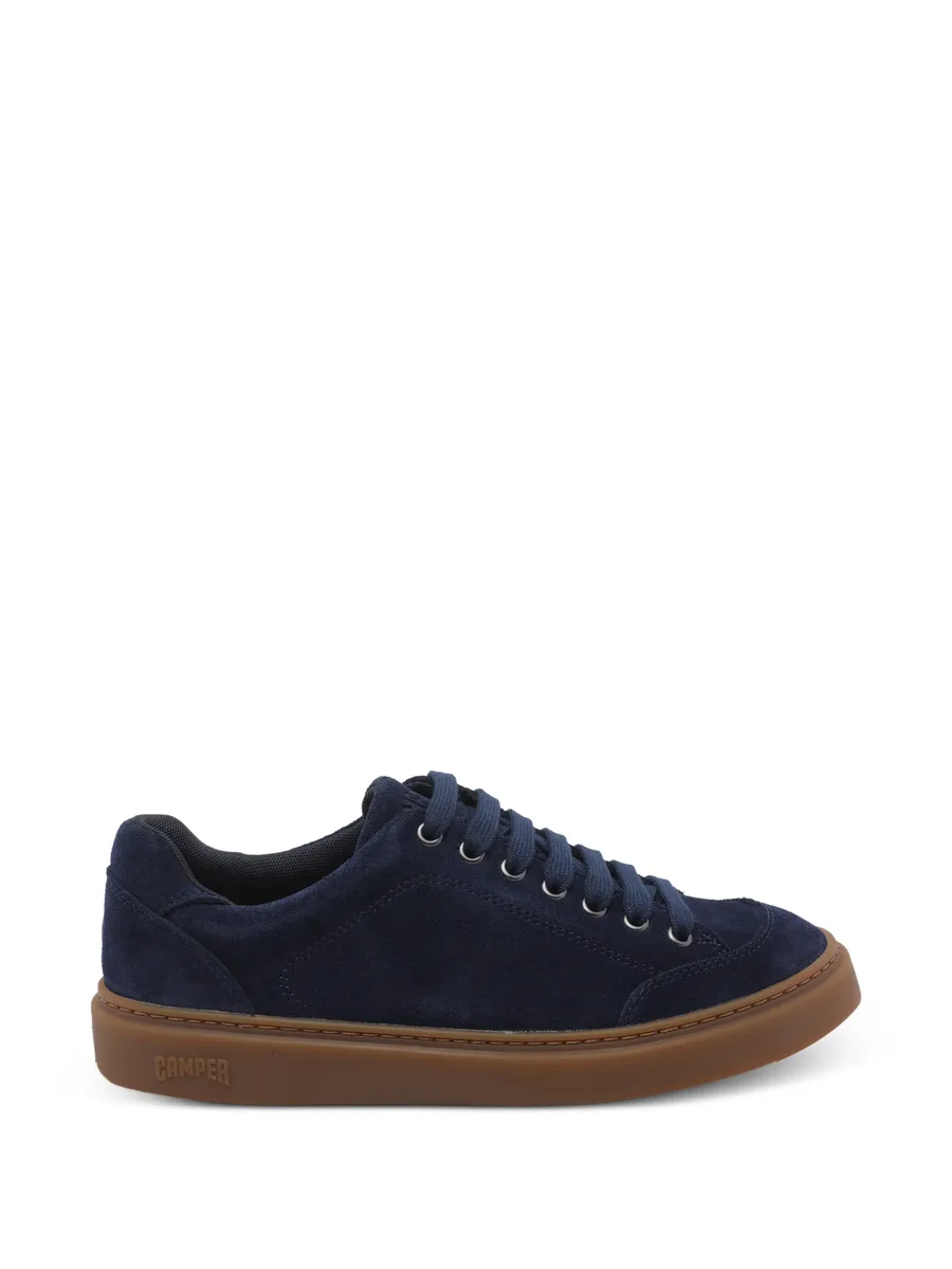 round toe suede sneakers 2