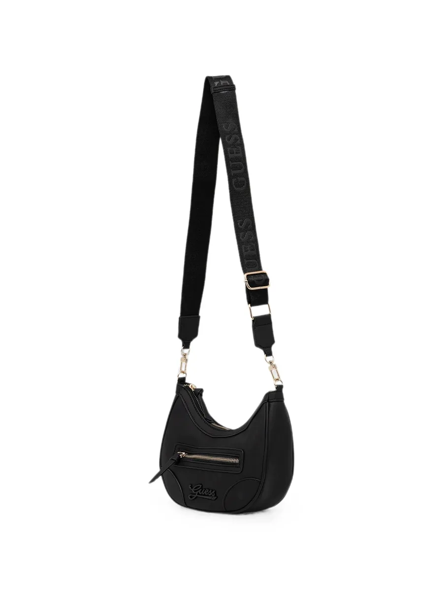 logo-lettering shoulder bag 5