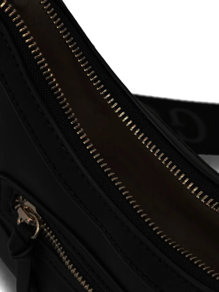 logo-lettering shoulder bag 8