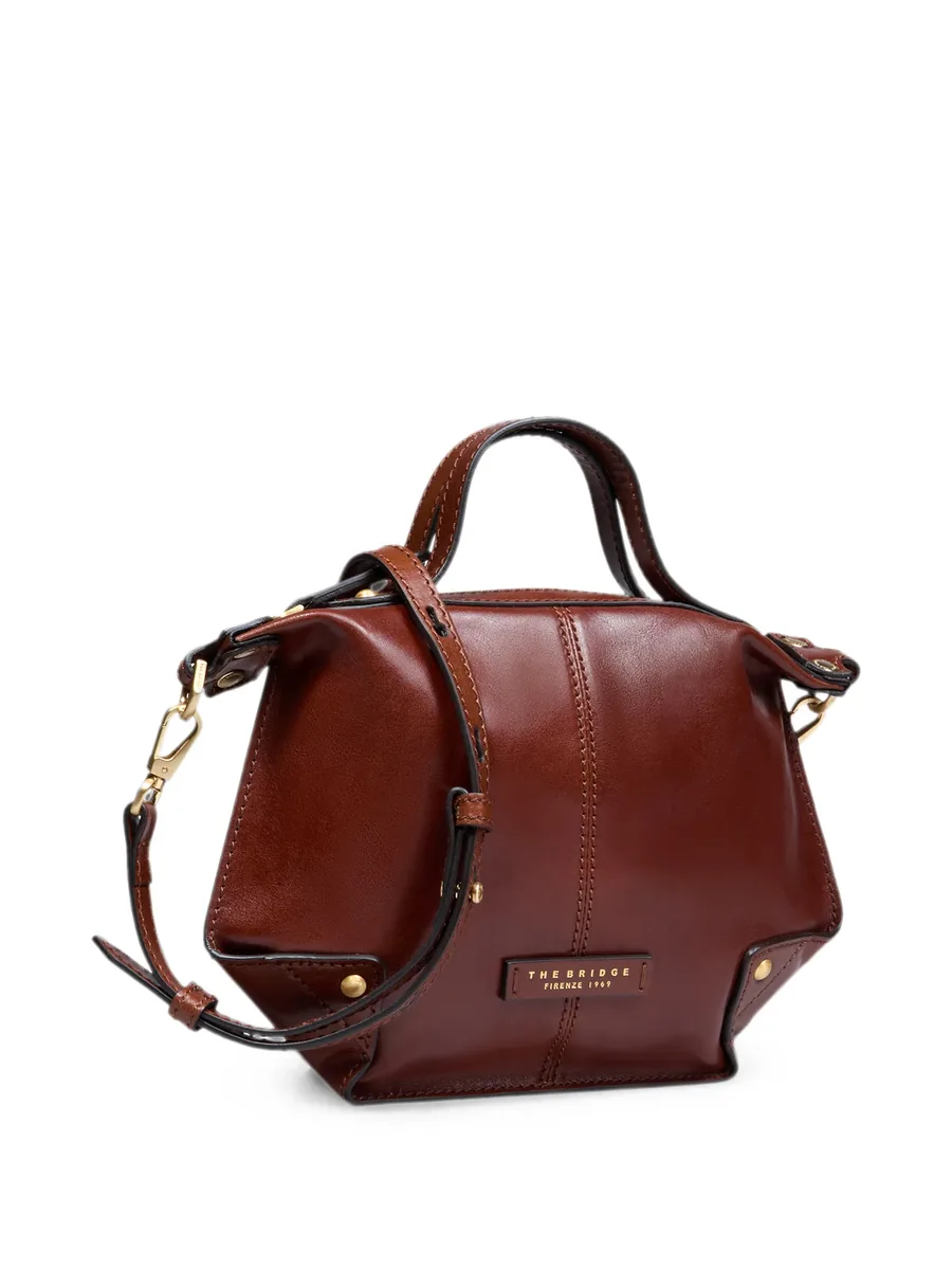 Unica leather tote bag 5