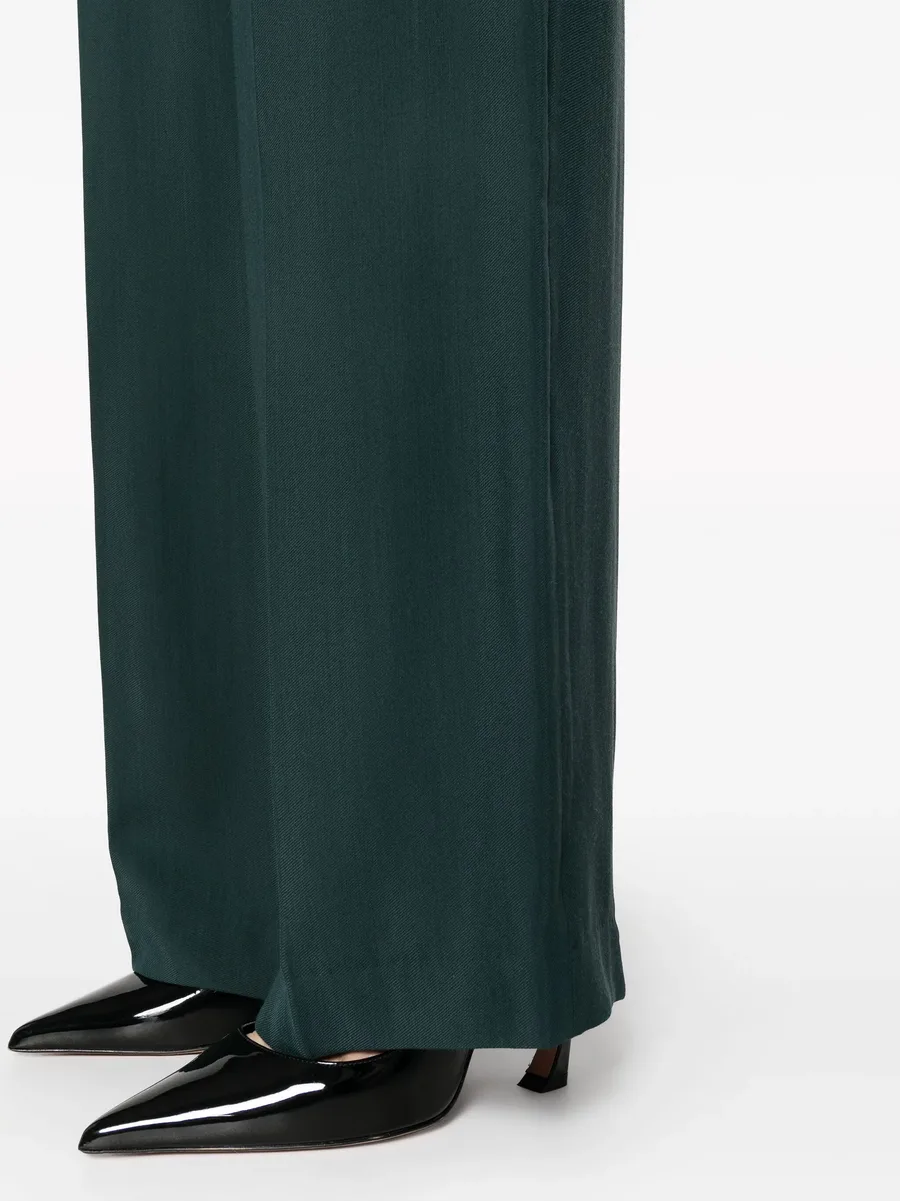 cut-out wide-leg trousers 13