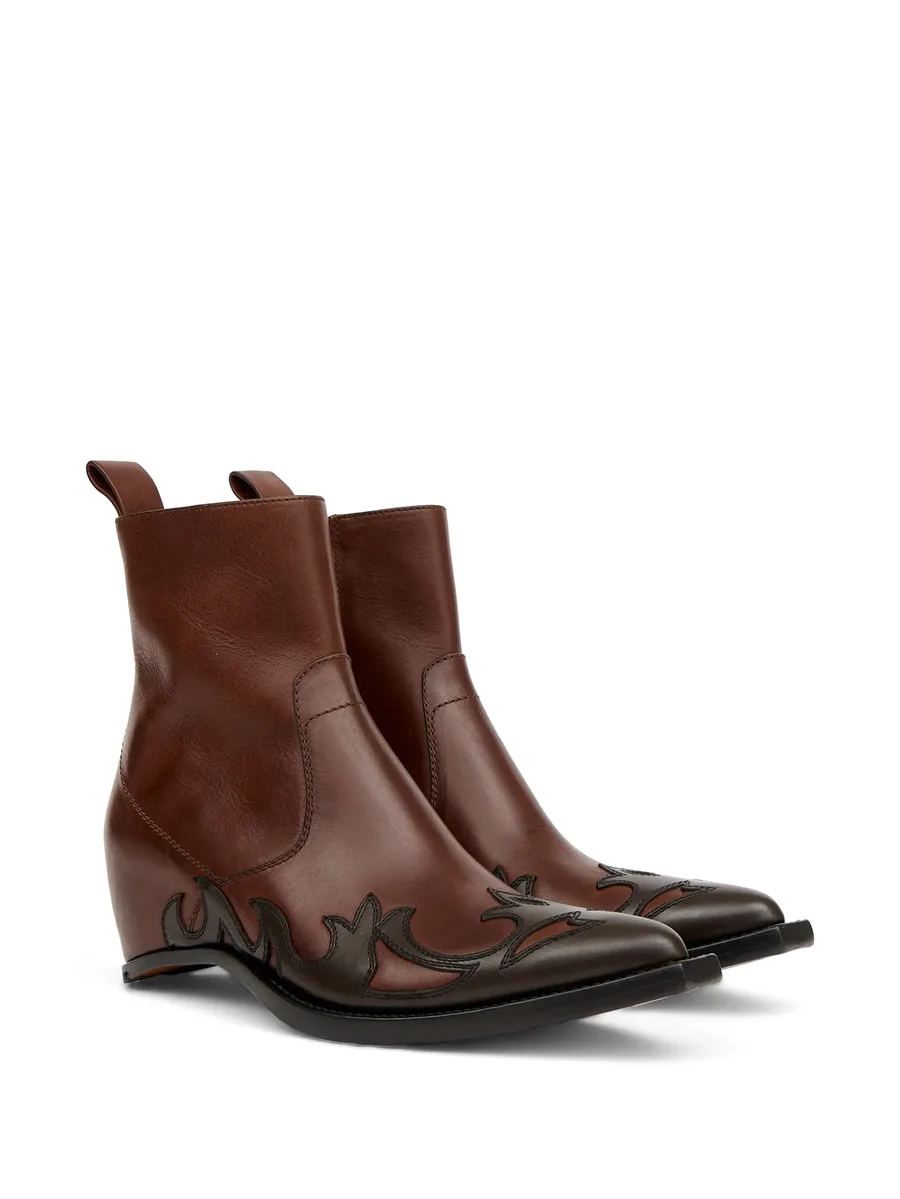 ботинки Heel-Less Western Flame 4