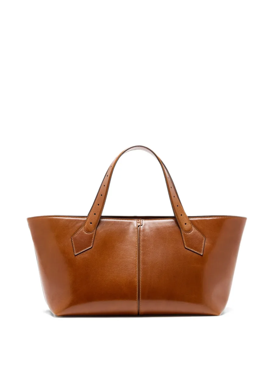 east west Chelsea tote in soft veg calf 4