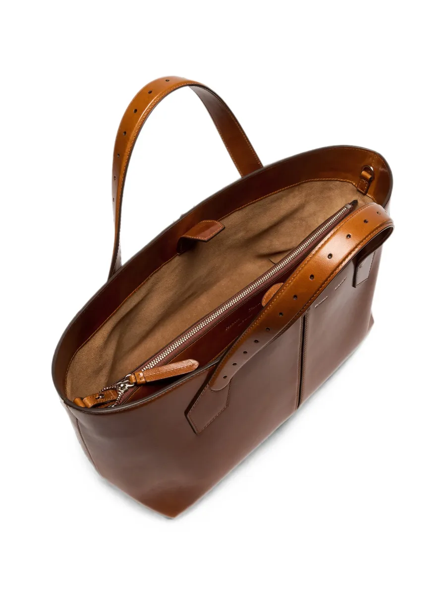east west Chelsea tote in soft veg calf 6
