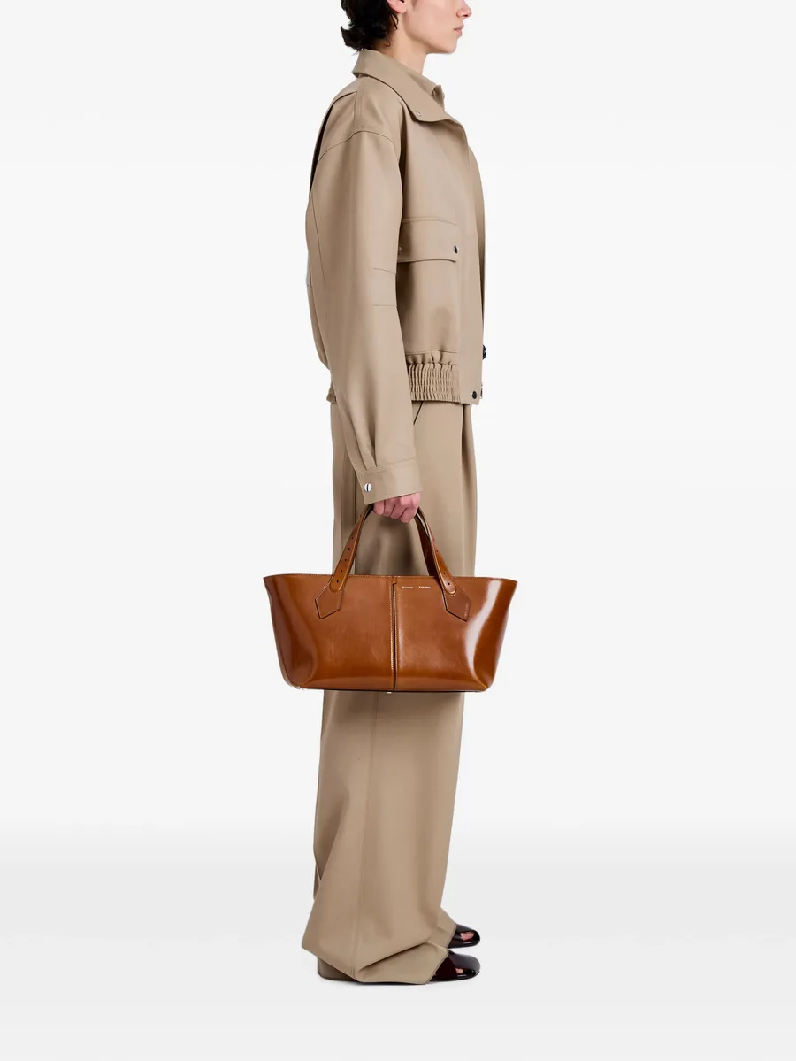 east west Chelsea tote in soft veg calf 2