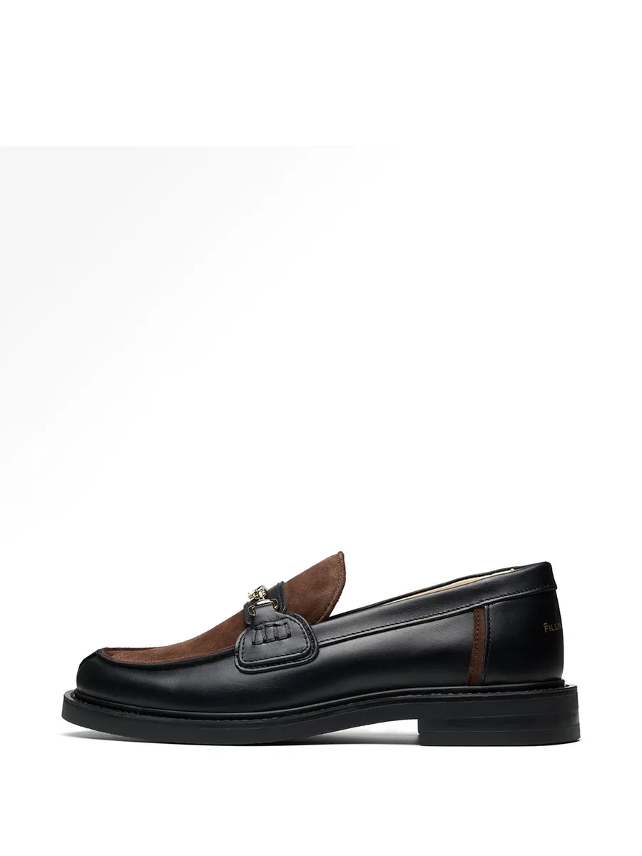 panelled buckled loafers 2