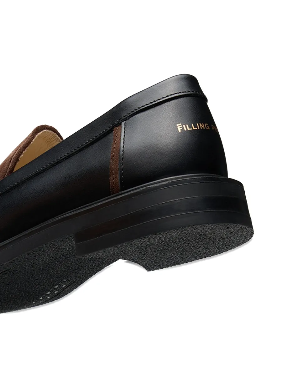 panelled buckled loafers 9
