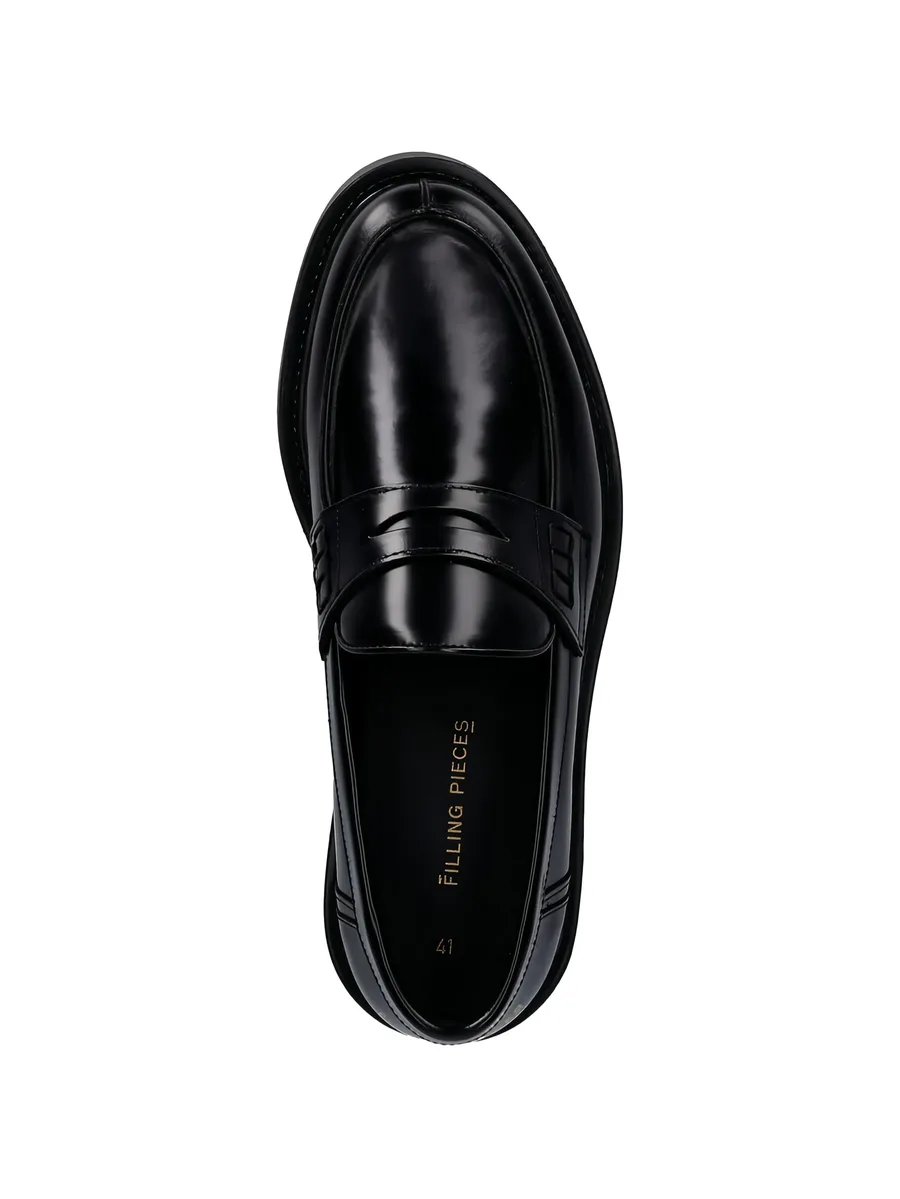Polido panelled loafers 8