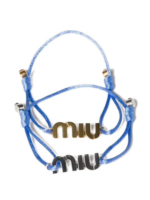 cord and metal bracelets
