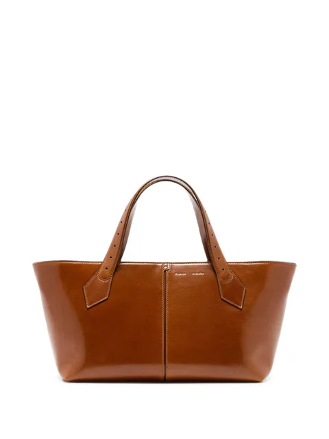 east west Chelsea tote in soft veg calf