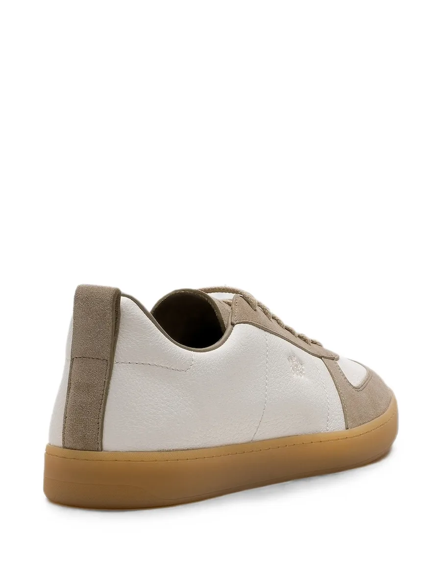 Repton panelled leather sneakers 5