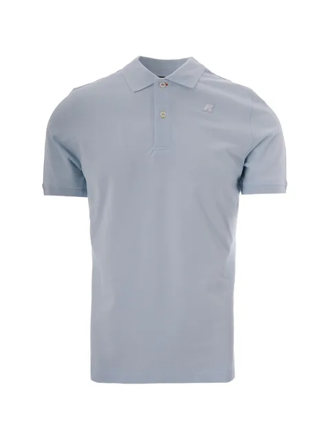 logo-appliqué polo shirt
