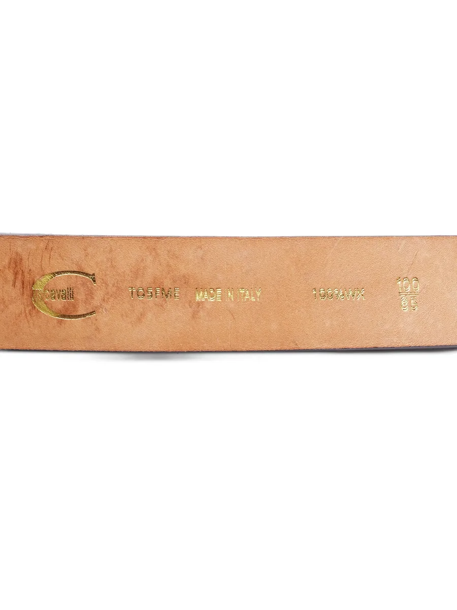 crescent-buckle belt 4