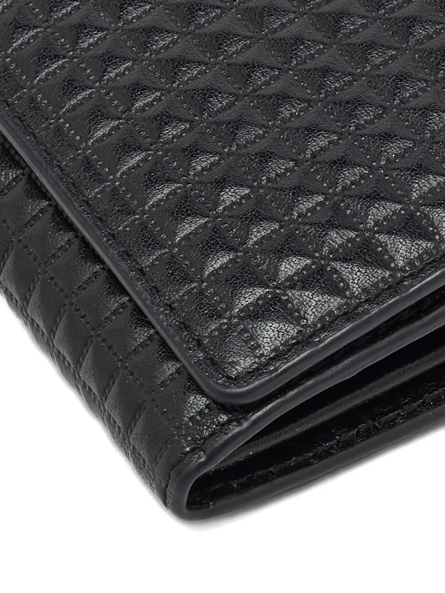 leather flap continental wallet 4