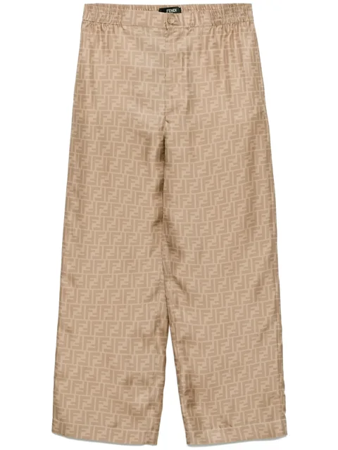 FF silk trousers