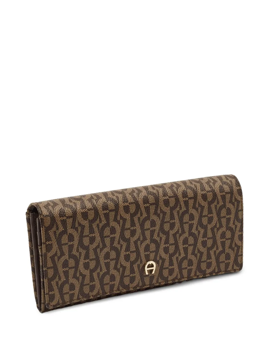 logo-print continental wallet 3