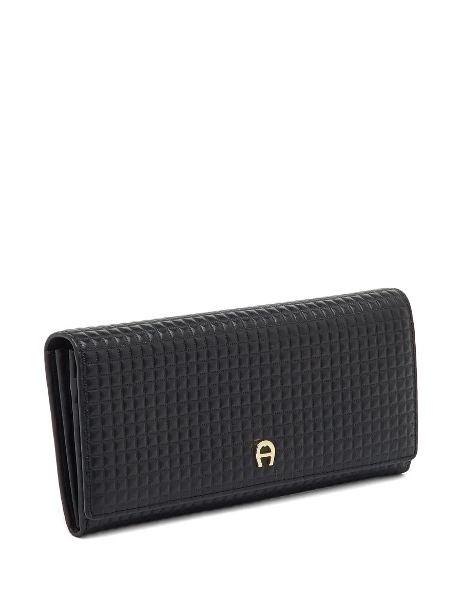 leather flap continental wallet 3