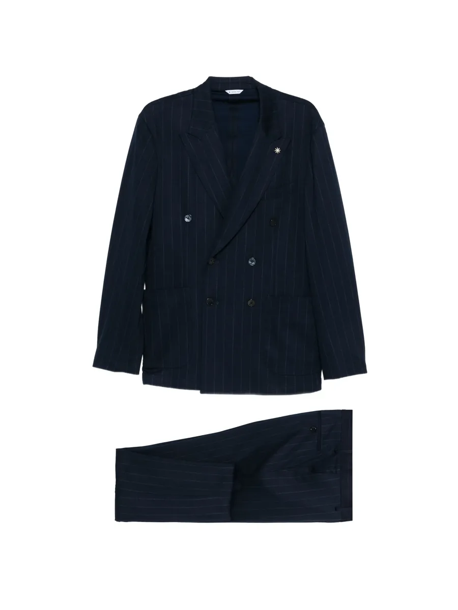 double-breasted striped suit 2