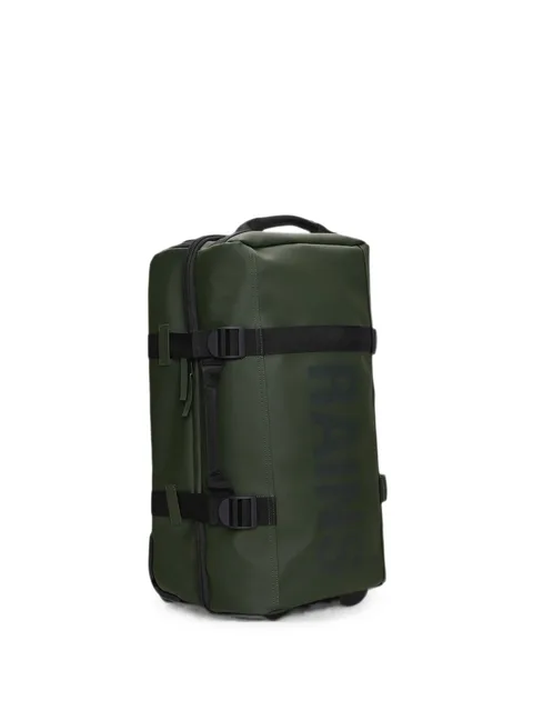 Texel logo-print buckle-strap luggage bag