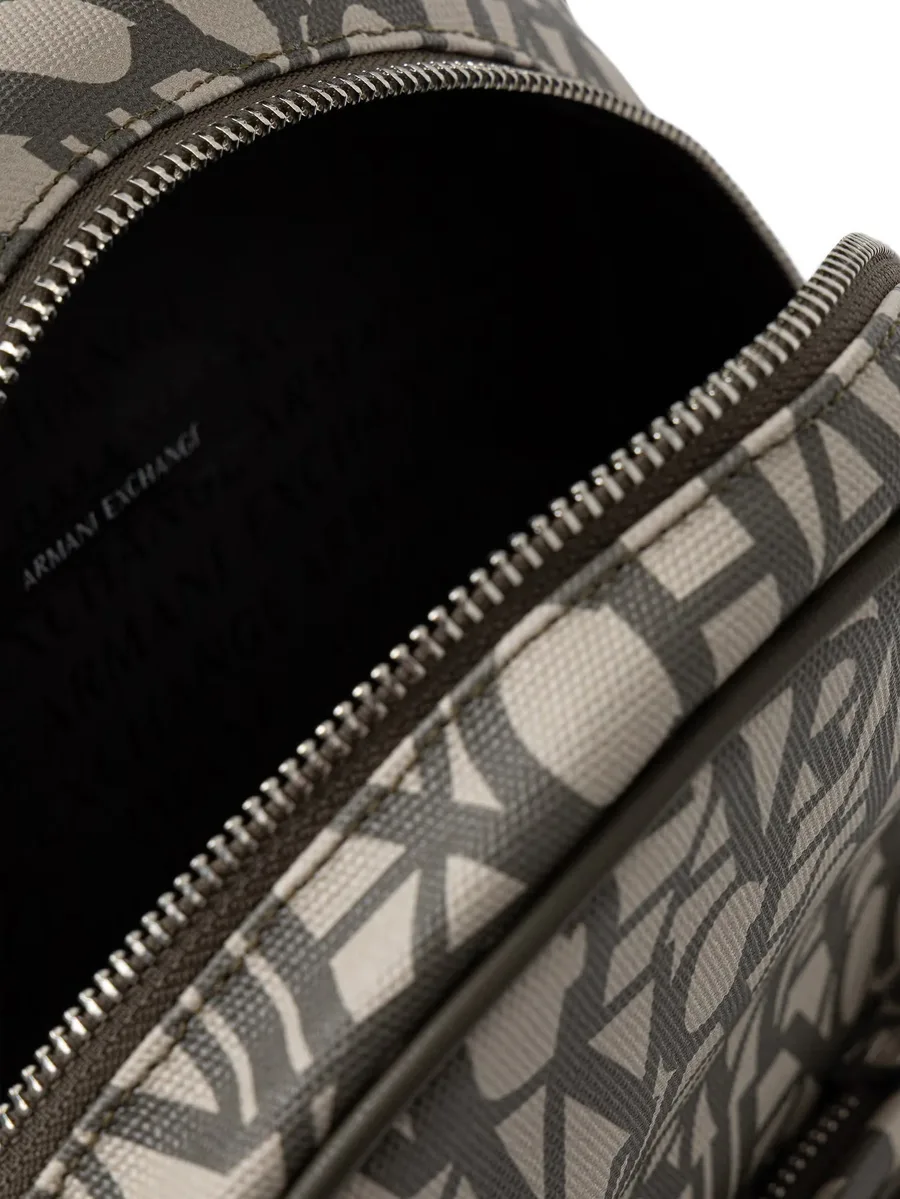 logo-print backpack 7