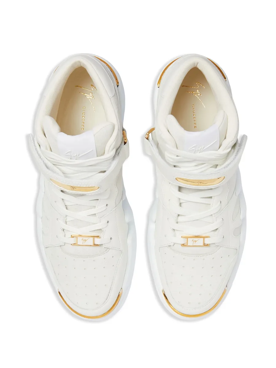 Talon suede high-top sneakers 7