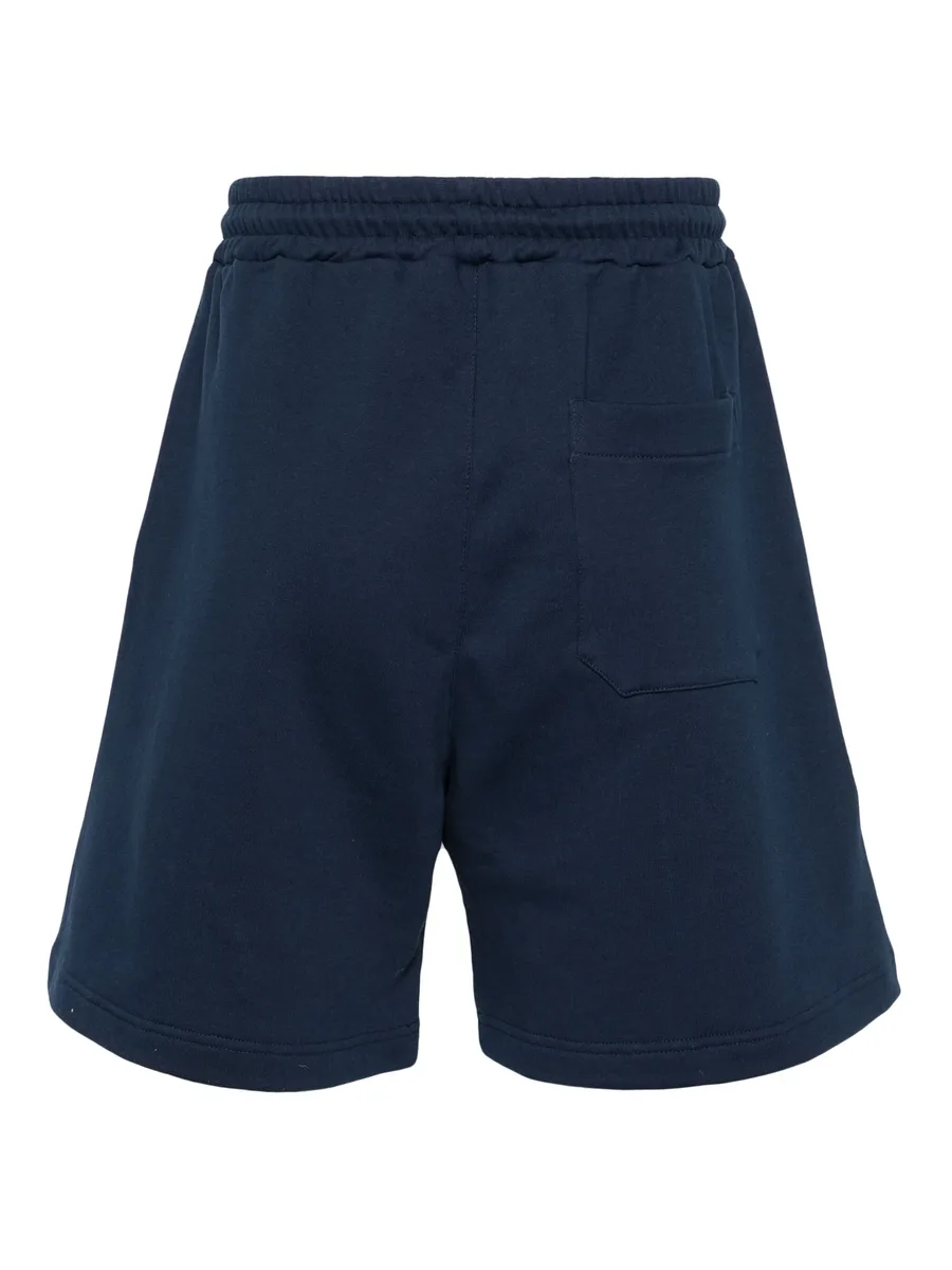 logo-print track shorts 4