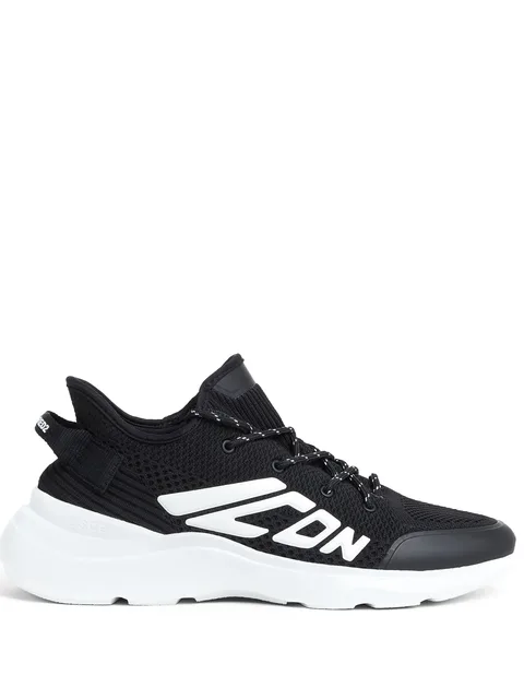 Icon embossed-logo sneakers
