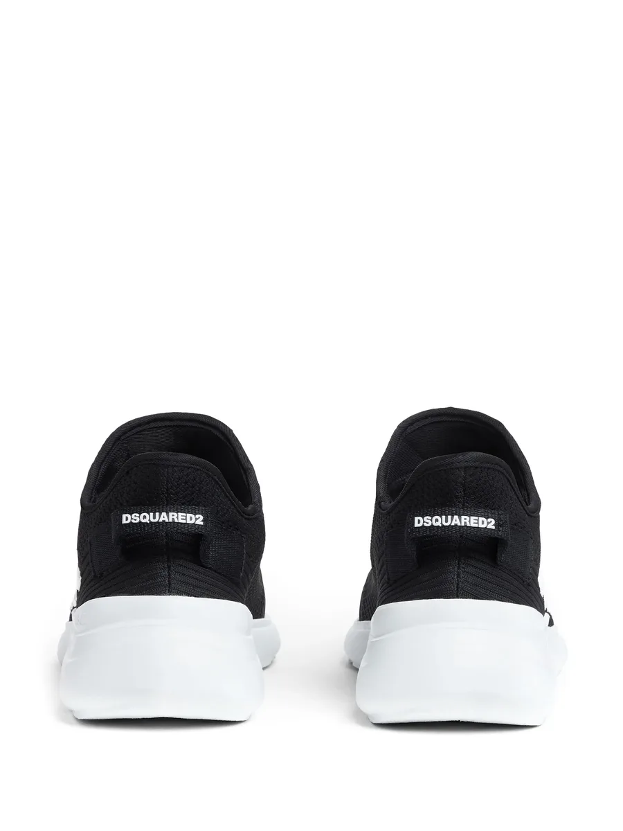 Icon embossed-logo sneakers 5