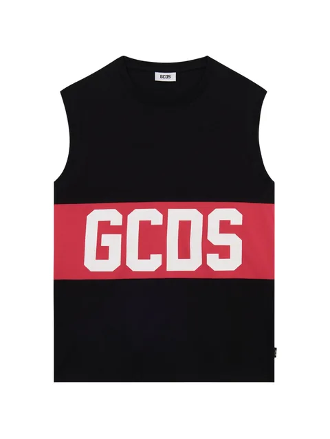 logo sleeveless T-shirt