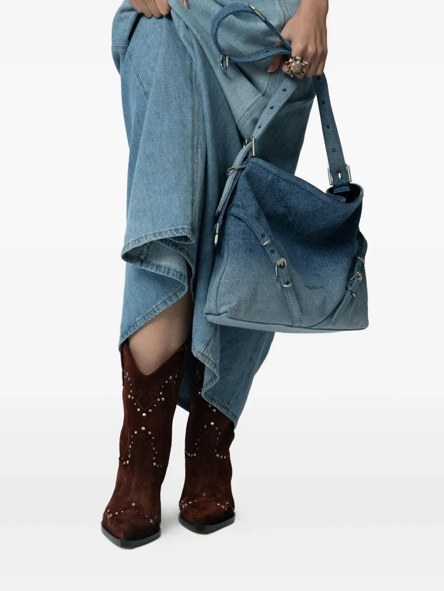 60mm Janice suede studded boots 8