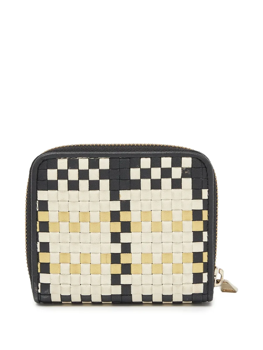 woven zip-around wallet 2